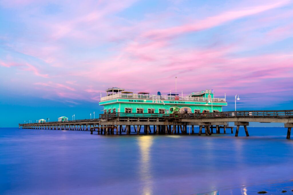 Picture of the Oceanview Fishing Pier in Norfolk Virginia Portfolio Sample